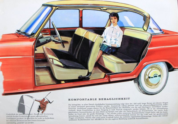 Lloyd Arabella Modelprogram 1960 Carbrochure (10004)